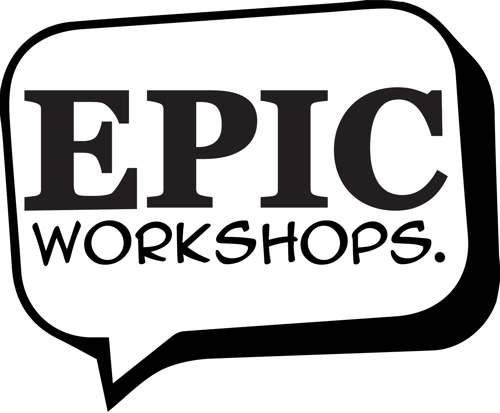 EPIC logo white