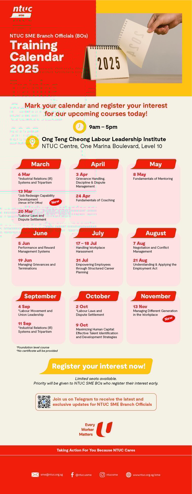 USME Training Calendar_eDM_July 2025